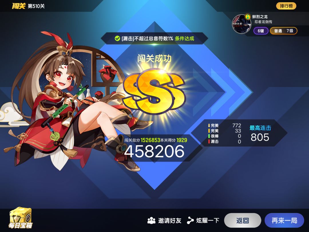 这闯关的分数怎么算的啊？ 2