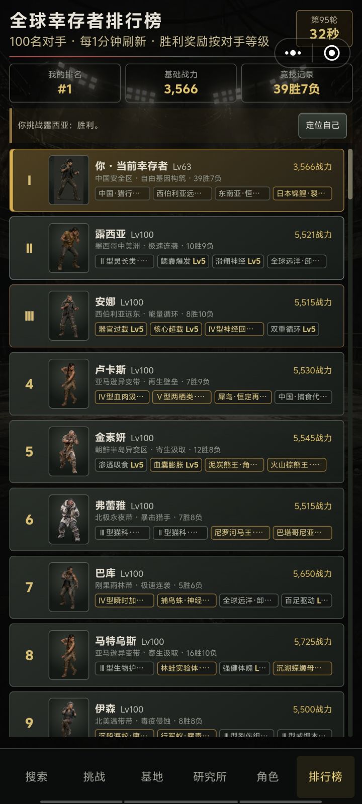越级挑战截图