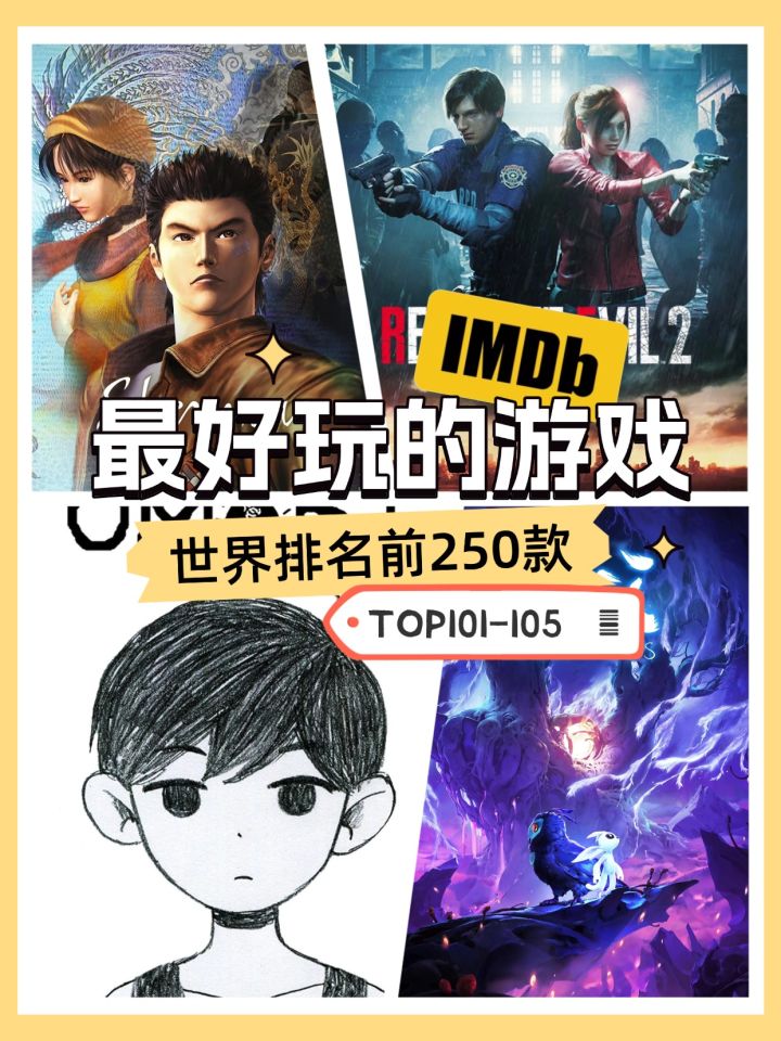 IMDB全球TOP250游戏101-105神作截图