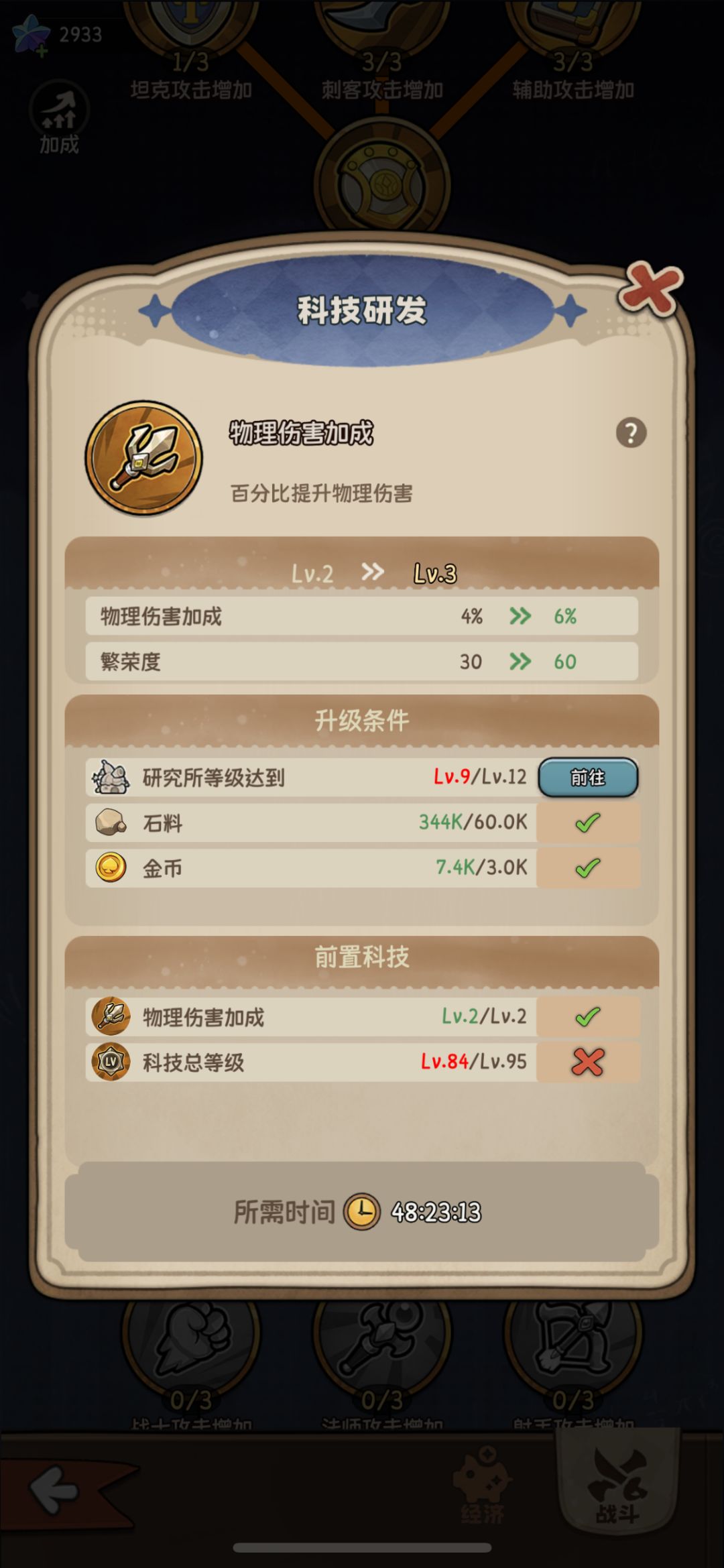投票:科技前置条件的合理性 1