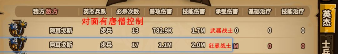 步兵职业树简易测试 3