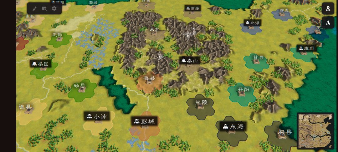 汉末三国地图第四波！截图