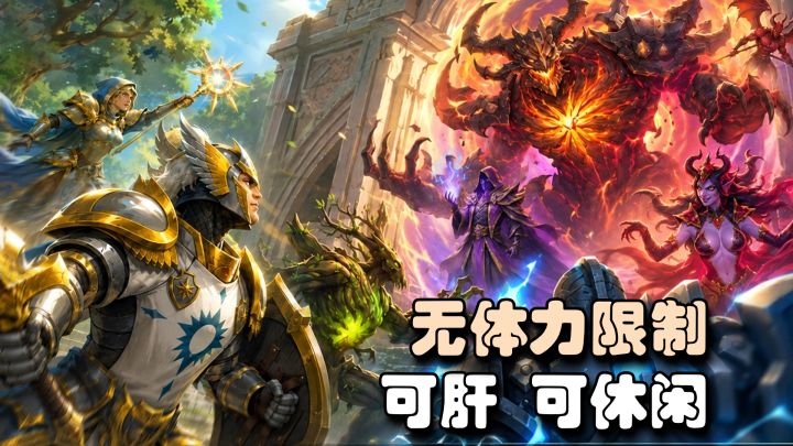 无体力限制!想刷多久刷多久!零氪肝帝也能称霸天梯!截图