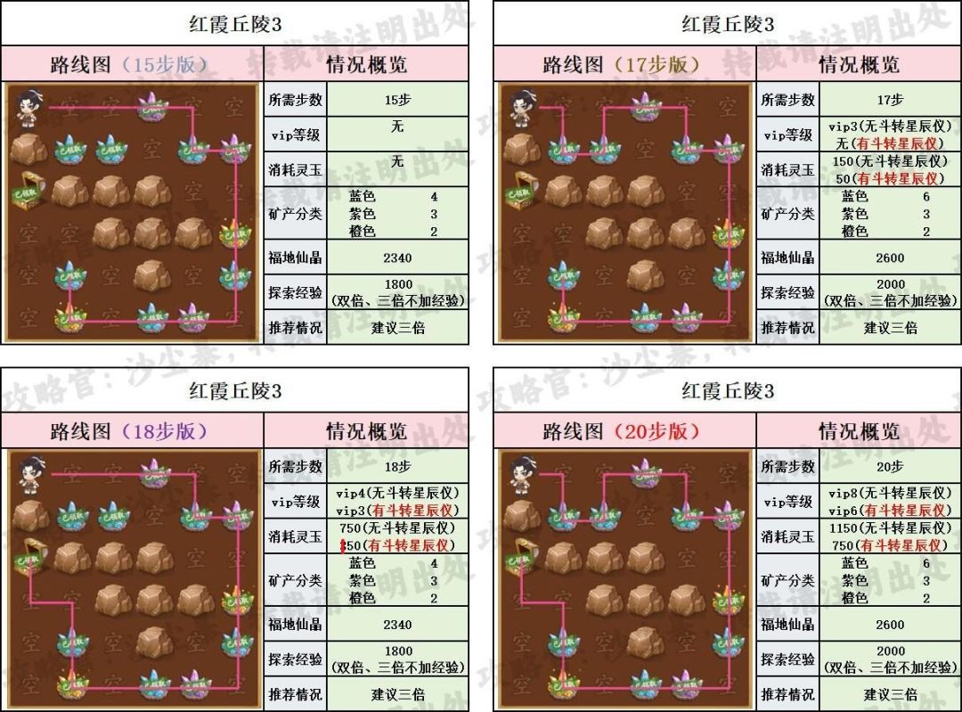 【仙宝路线+资源】红霞丘陵 3