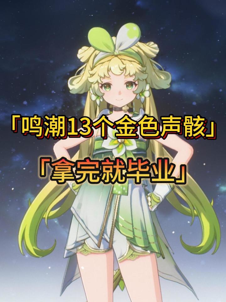 鸣潮必拿的13个金色声骸,最快无伤逃课攻略,萌新也能轻松获得截图