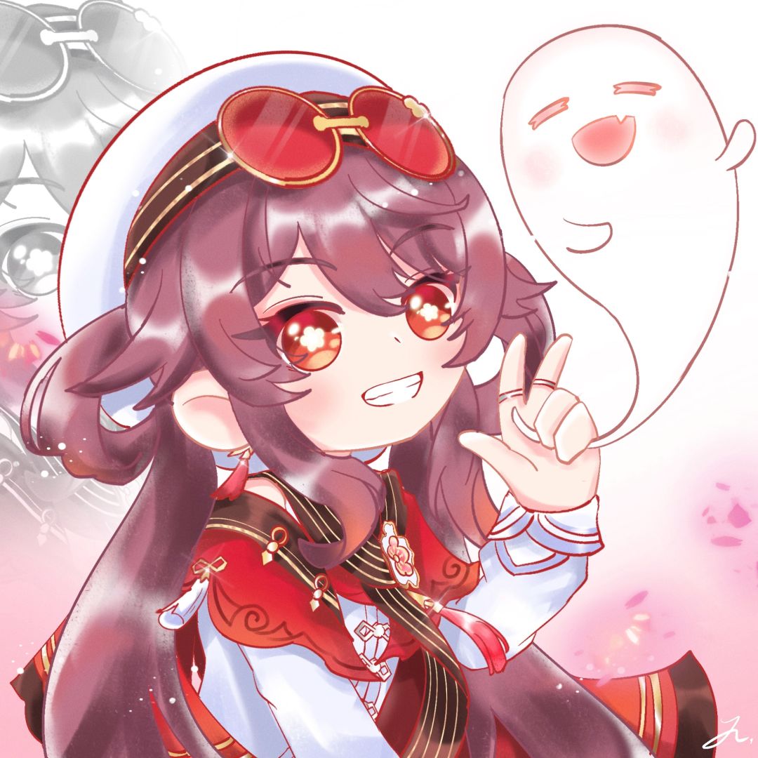 「春曦画桃符」绘画 +胡桃来咯✨ 3