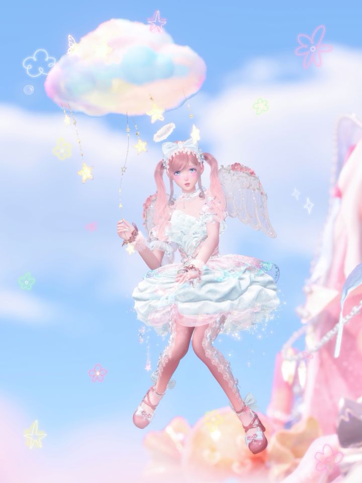 彩虹棉花糖☁️截图