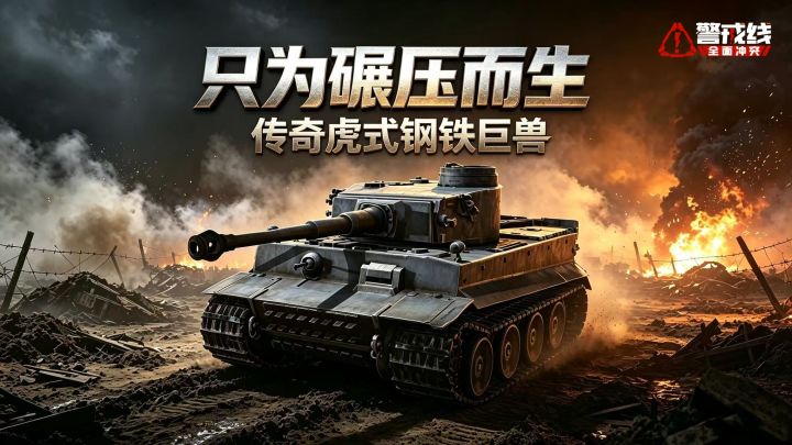WWA战争机器档案馆:传奇虎式钢铁巨兽,只为碾压而生截图