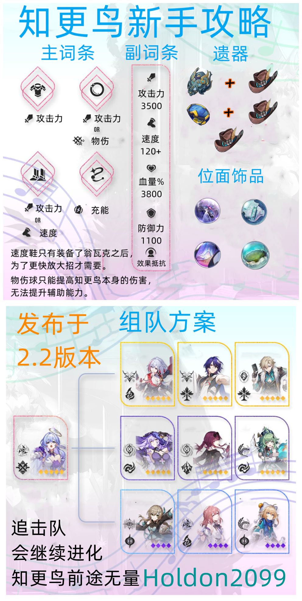 星穹铁道歌姬 知更鸟一图流2.2攻略截图