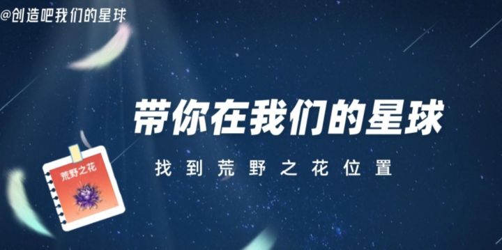 带你在我们的星球找到荒野之花位置截图