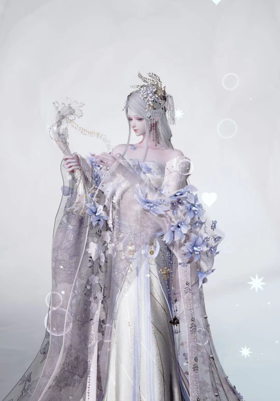 捏脸练习之雪女 3