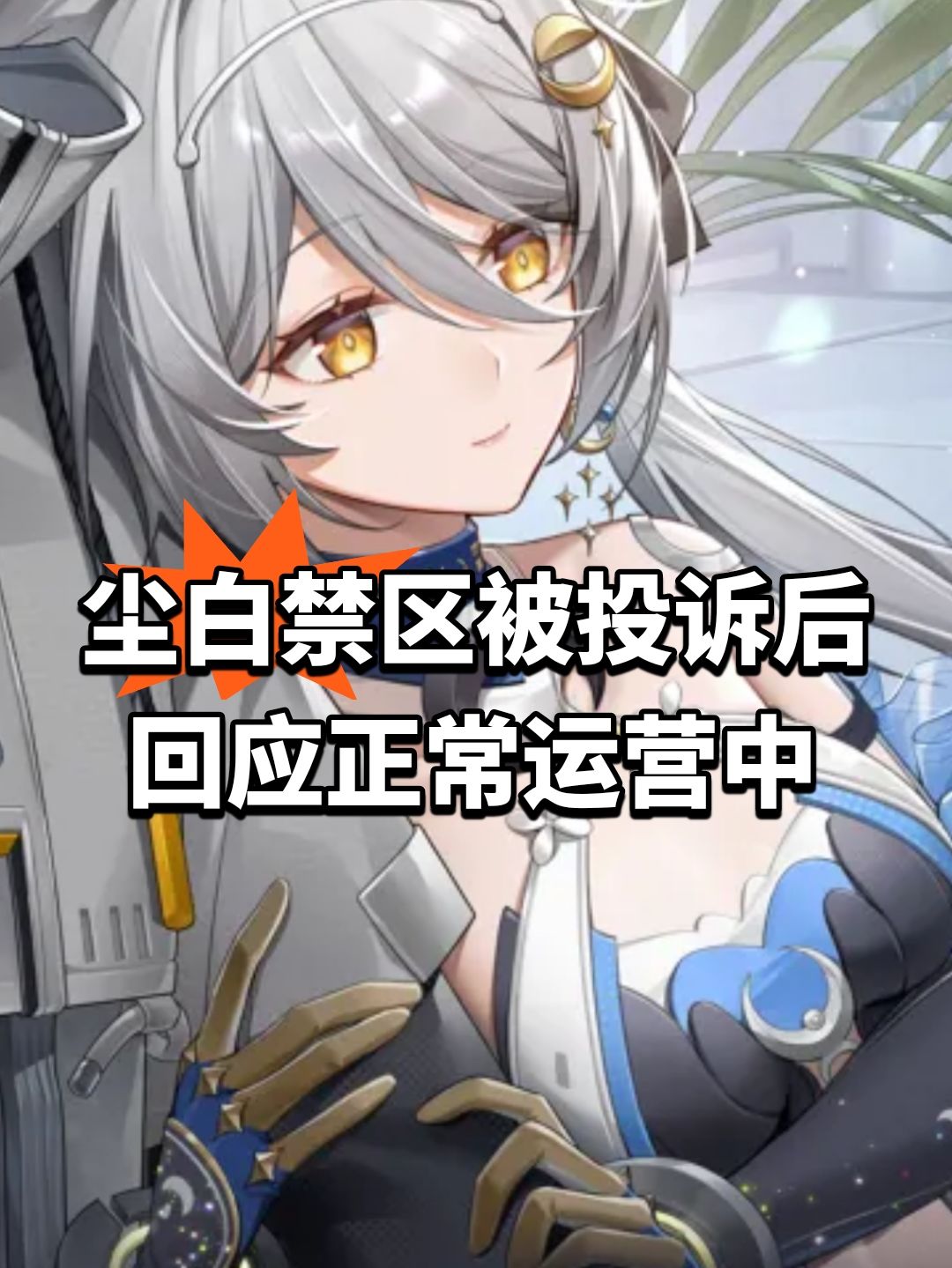 尘白禁区被投诉后回应正常运营中截图