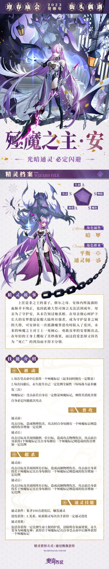 全新角色情报丨「殛魔之主·安」登场