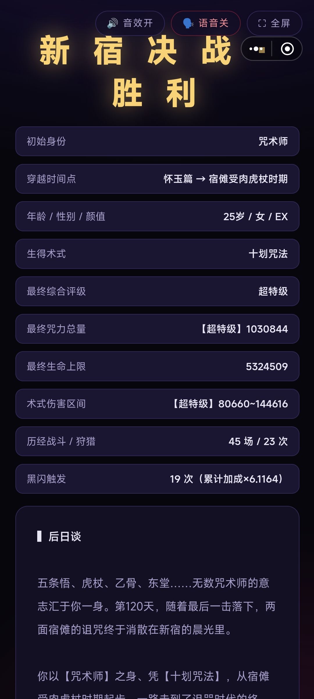 顶级沙包甚尔 1