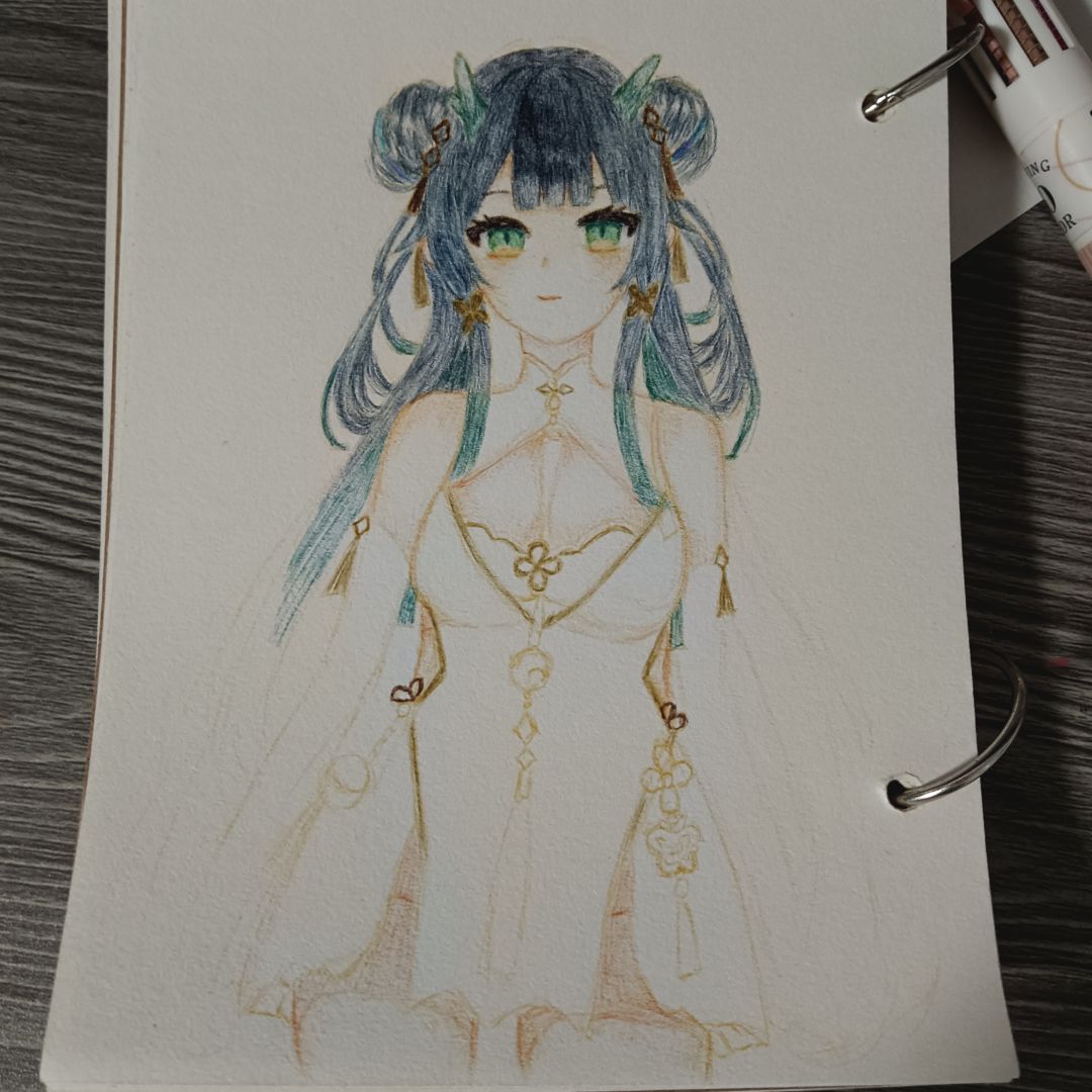 画的敖绫 11
