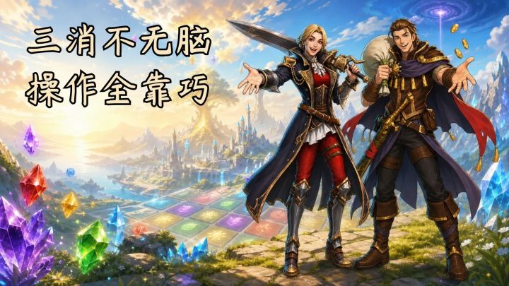 看颜色,看技能,看特性,三消也能烧出策略感!截图