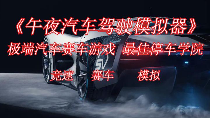 一款非常经典的赛车竞速游戏《午夜汽车驾驶模拟器》截图