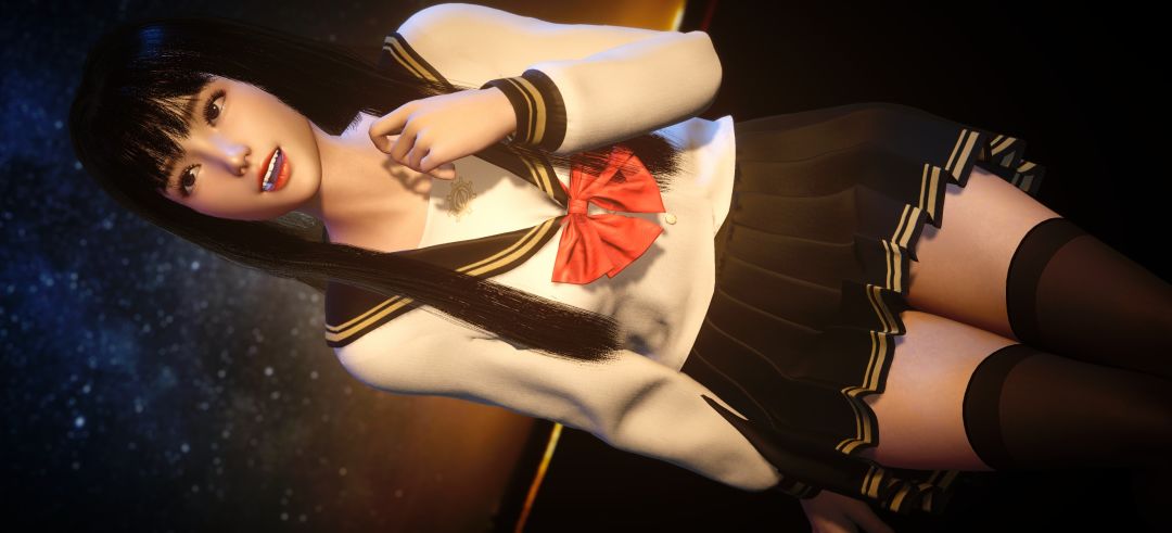 篝火,星空,学姐 1