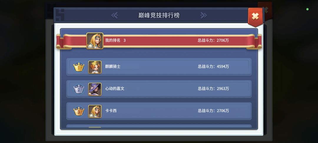 我就是那个氪金400打压一众大佬的平民玩家截图