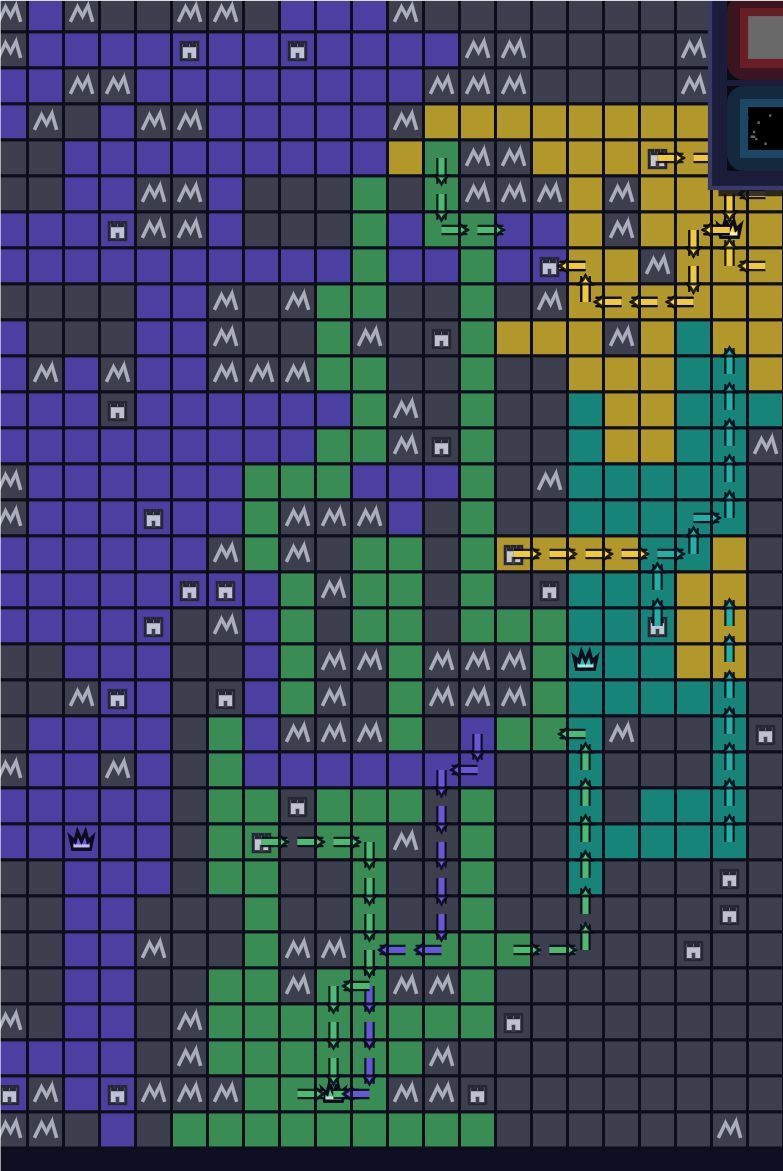 游戏挺好玩的，就是有人作弊开全图 2