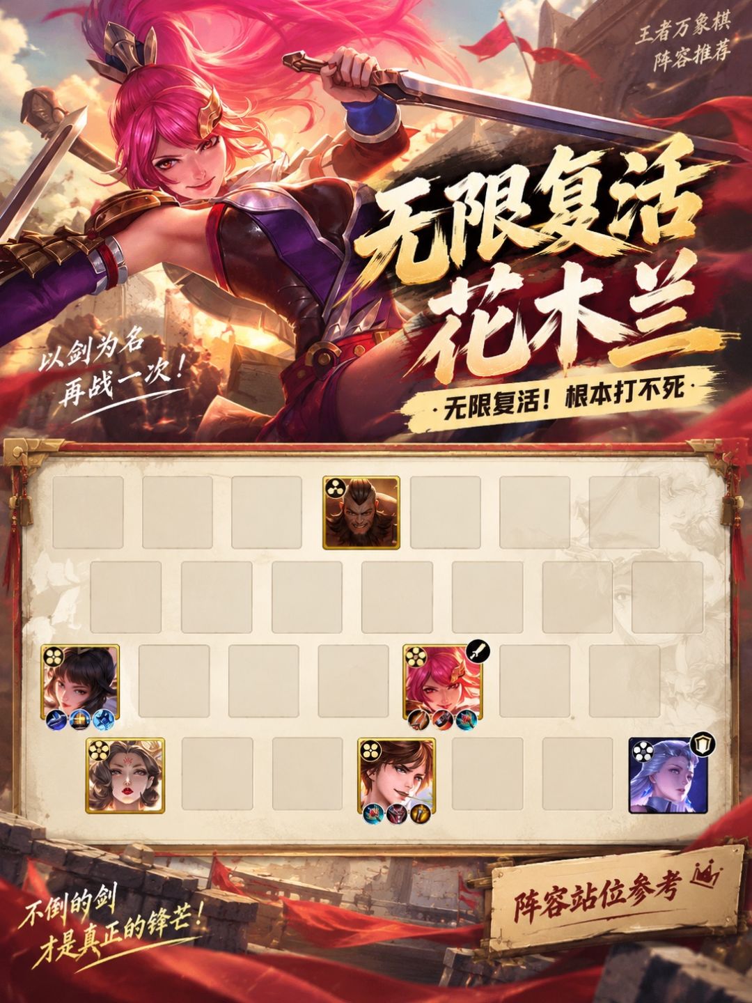 王者万象棋最新阵容推荐 2