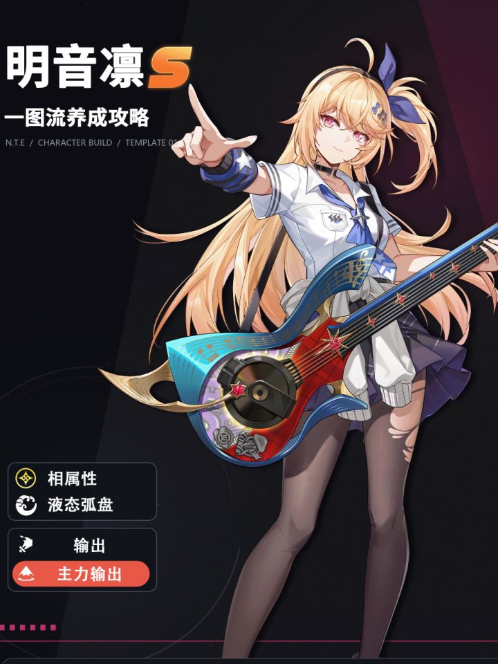 「异环」明音凛|角色培养一图流攻略截图
