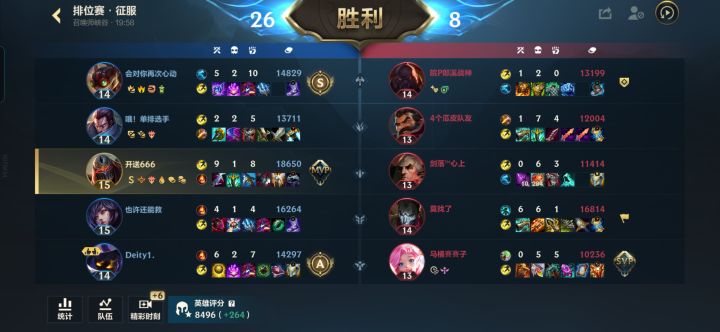 英雄战力截图