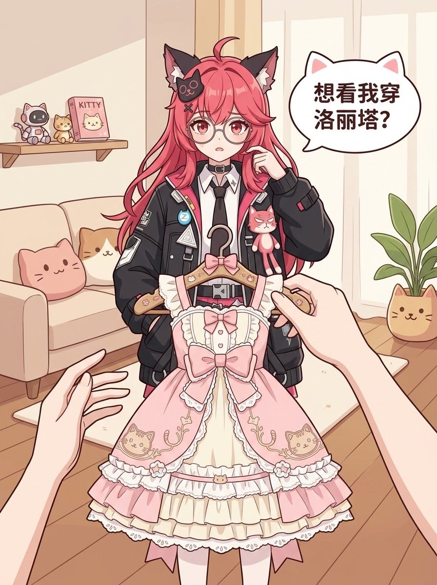 娜娜莉：想看我穿洛丽塔？！ 1