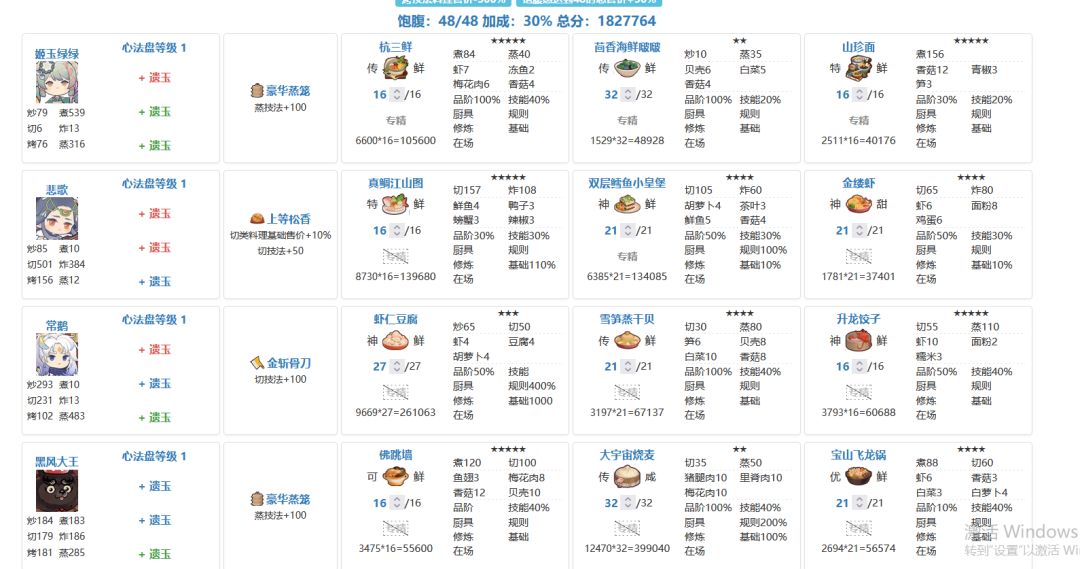 黑暗料理二算分思路贴(附西湖入坑作业) 2