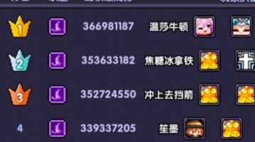纪念一下三次跨服世界全服第一截图