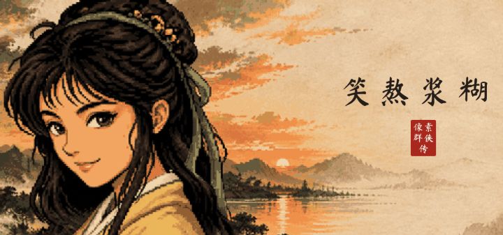 江湖走远了，回头一看，月光还留在你眉梢。截图