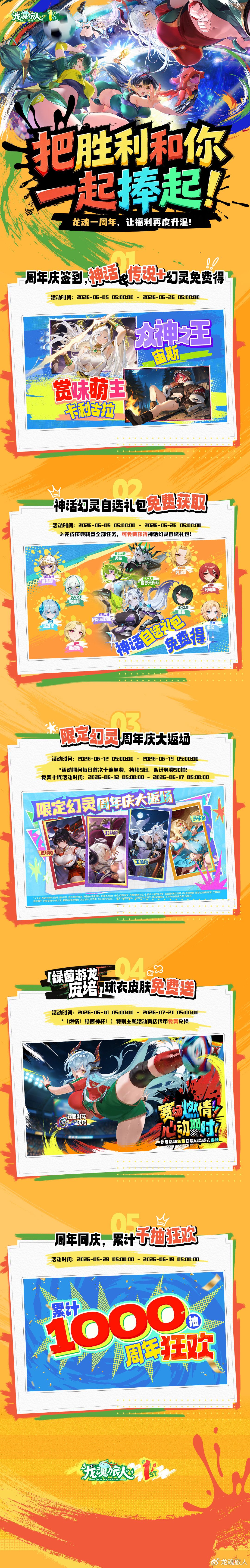 一周年前瞻庆典落幕!累计送1000抽福利升温 1