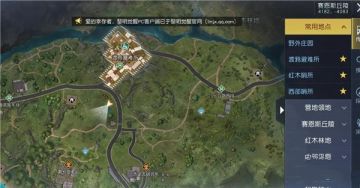 丘陵的池塘藏宝图寻找方法