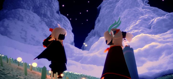 “去年冬天，我在雪里偷偷写过你的名字”截图