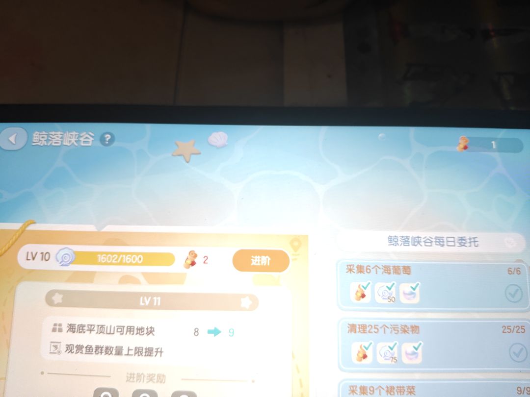今日任务已完成,明日爱好直升6级 1