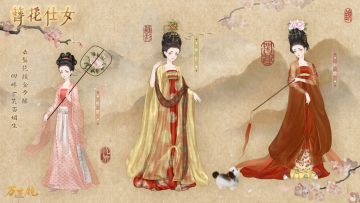 华服赏析 | 簪花仕女，古韵悠扬