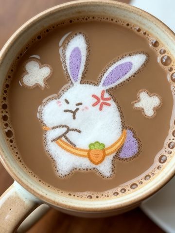 「福福茶水间」雨天和咖啡更配哦！福福的雨天咖啡馆营业中~☕