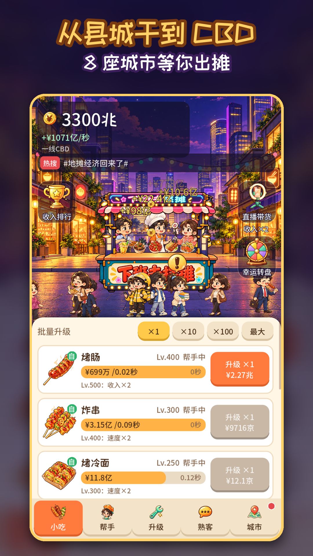白天被老板骂,晚上去夜市摆摊,三个月后老板来我摊上买烧烤 6