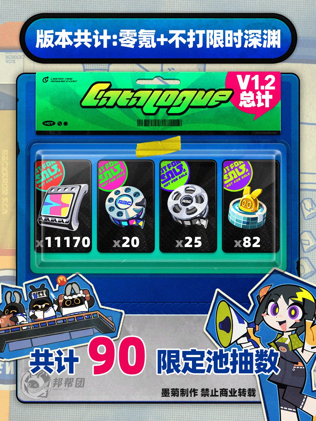 【1.1攻略征集】V1.2不同档位抽卡资源统计 2