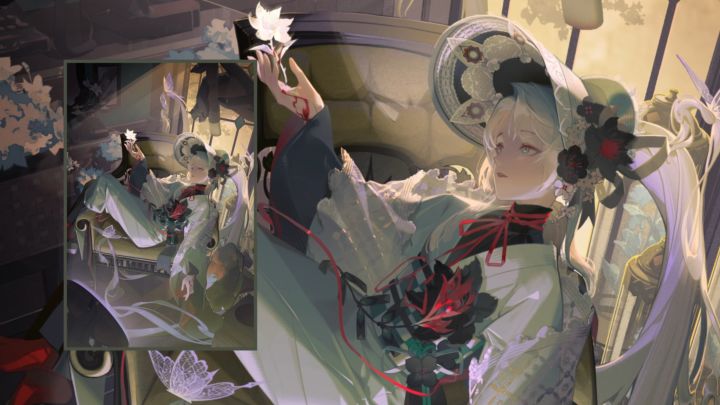 〓S48赛季祸津神典藏基础卡异画「洁白之花」PV〓截图