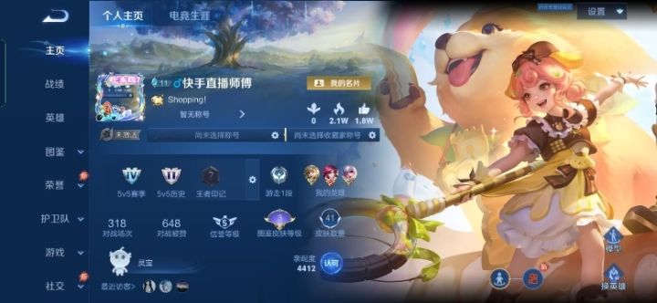 王者荣耀QQ截图