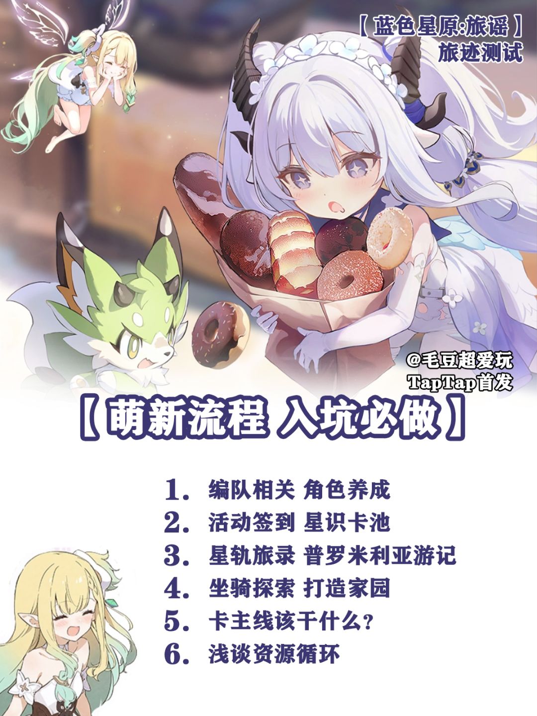 【蓝色星原：旅谣】萌新入坑必拿资源，资源循环相关截图