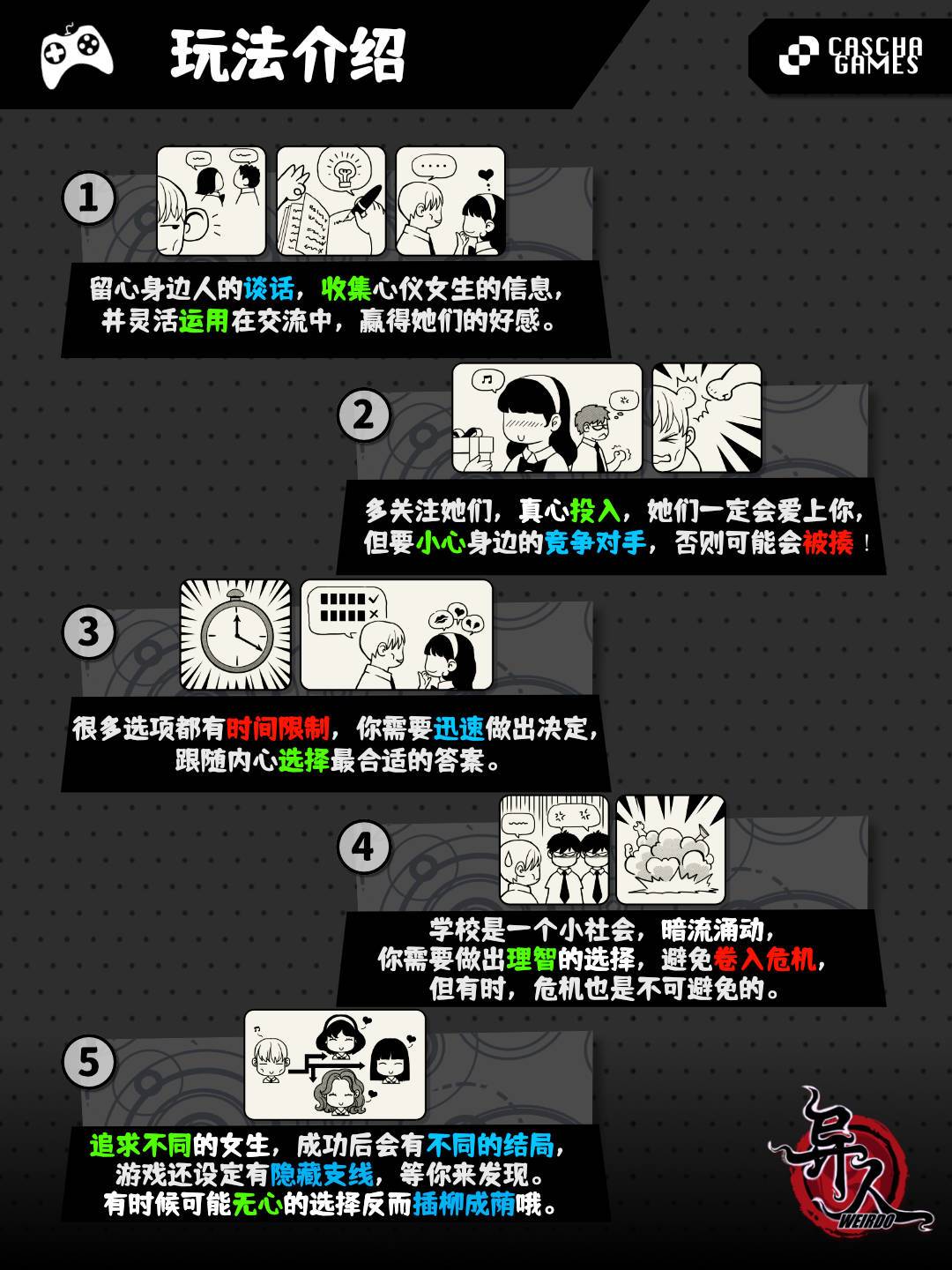 校园怪谈视觉小说《异人》期待您的愿望单！ 3