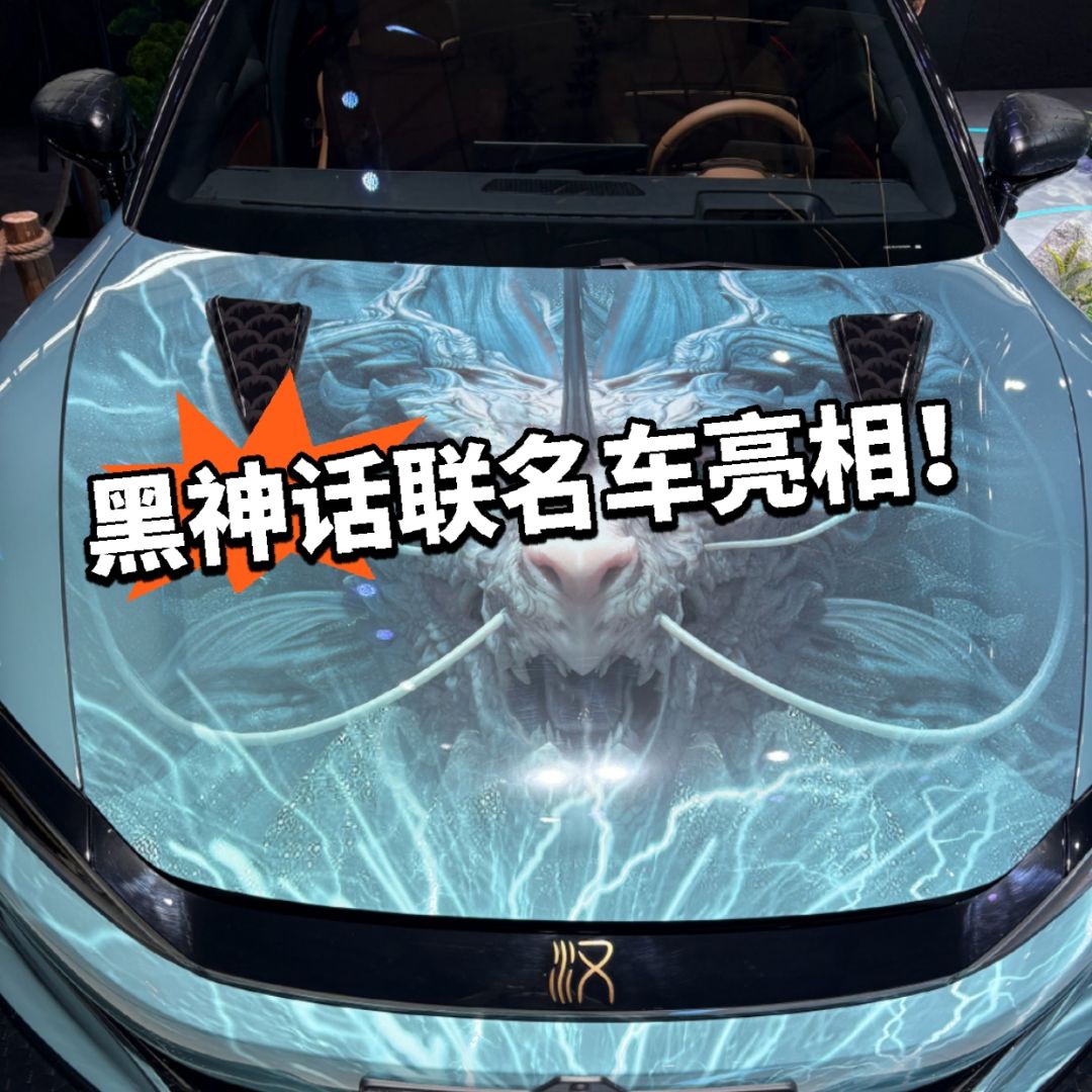 黑神话车展!斗战胜佛版联名! 1