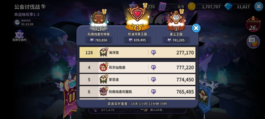 Q区醒悟殿堂 公会海洋馆 2
