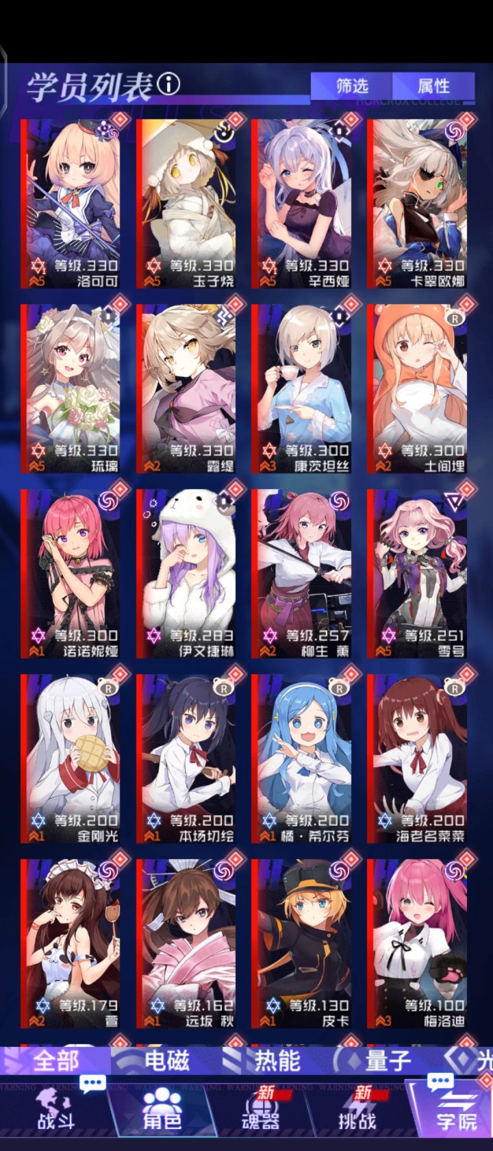 再再次回坑。。不会玩了。。。有没有大佬帮忙看看怎么配队？现在该怎么玩能给个思路嘛。。玩不来了都谢谢大佬们～截图