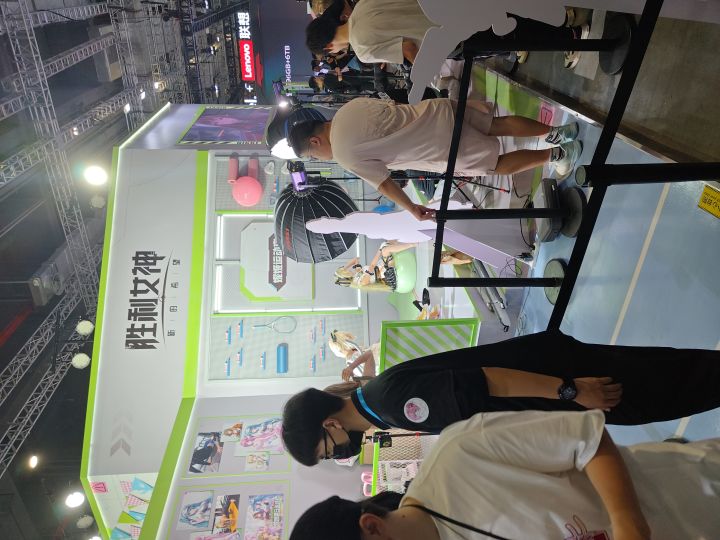 胜利女神打卡截图