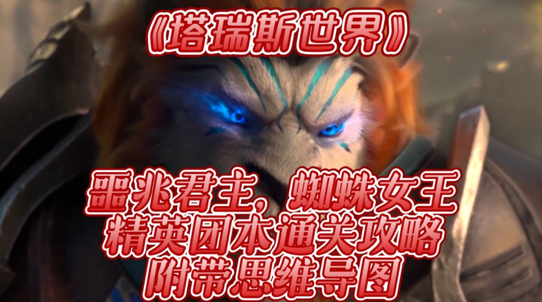 噩兆君主，蜘蛛女王精英团本通关攻略，附带思维导图截图