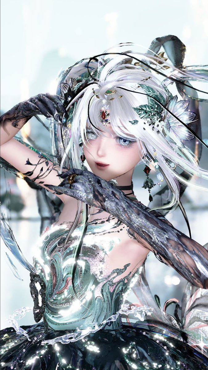 水与黑暗交织的梦幻少女✨ 1