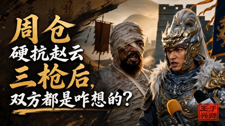 周仓硬抗赵云三枪后，双方都是咋想的？截图